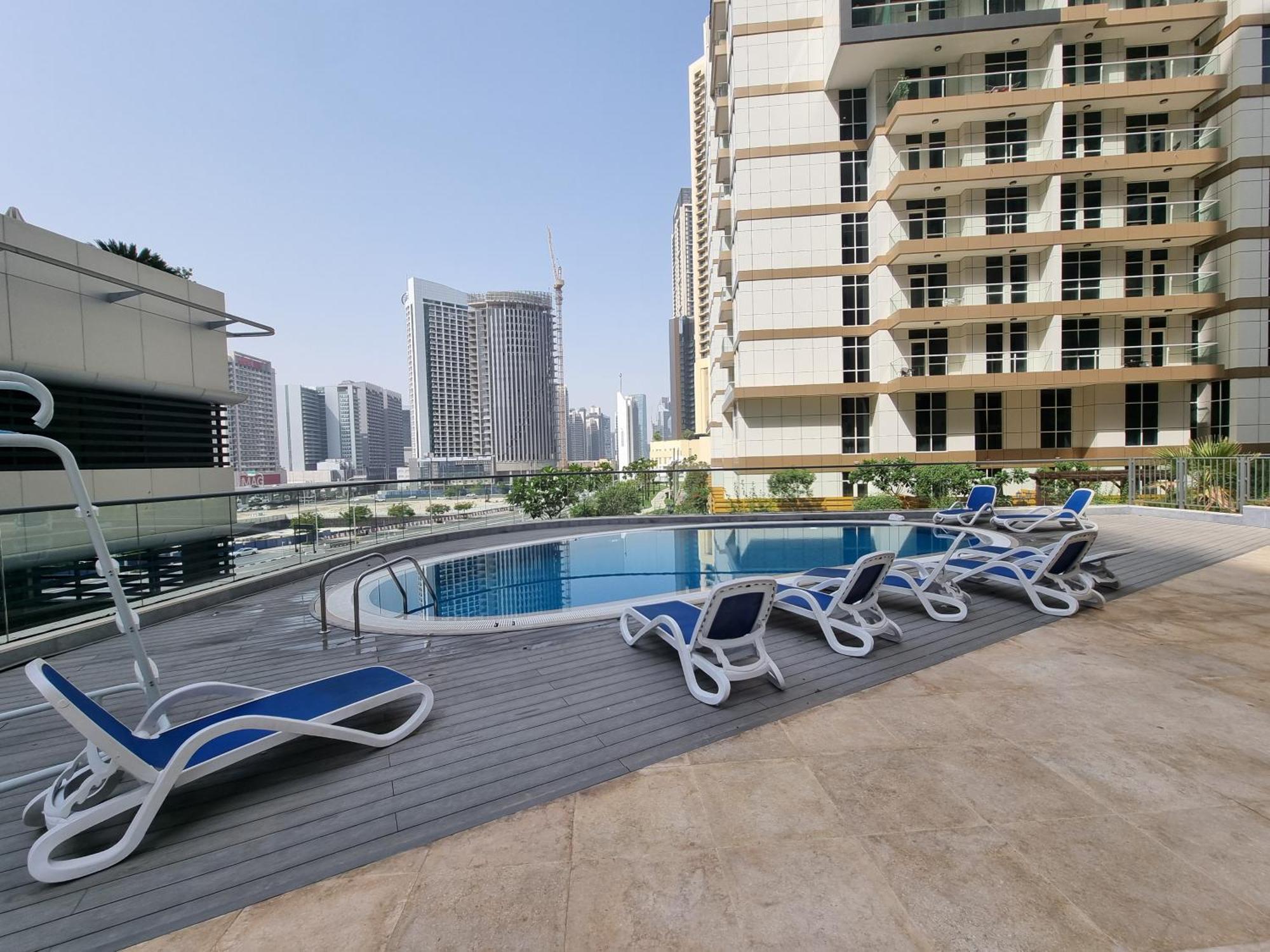 Dunya Tower Luxury And 2 Min Walk To Dubai Mall And Burj Khalifa In Heart Of Downtown Exteriér fotografie