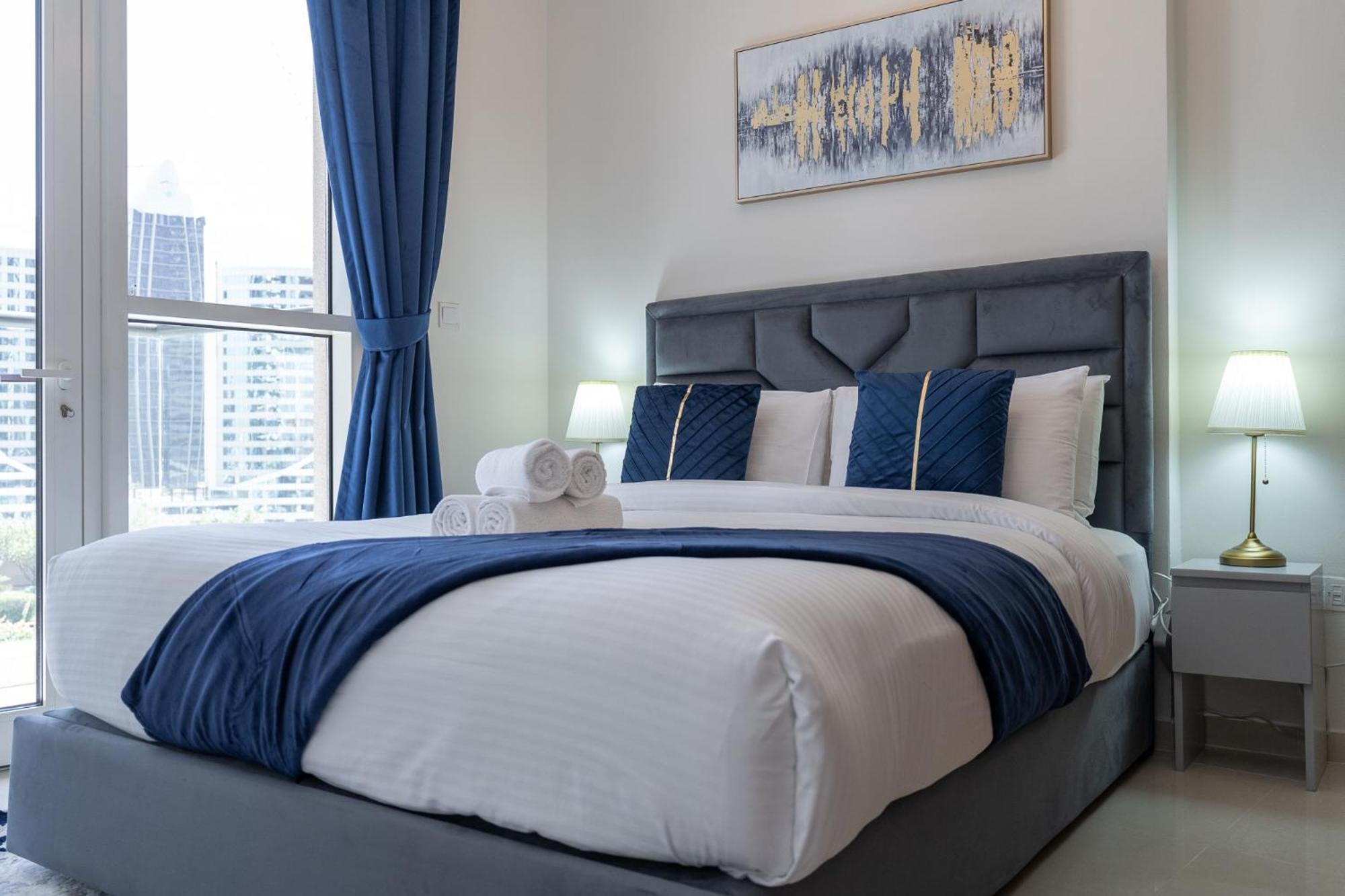 Dunya Tower Luxury And 2 Min Walk To Dubai Mall And Burj Khalifa In Heart Of Downtown Exteriér fotografie