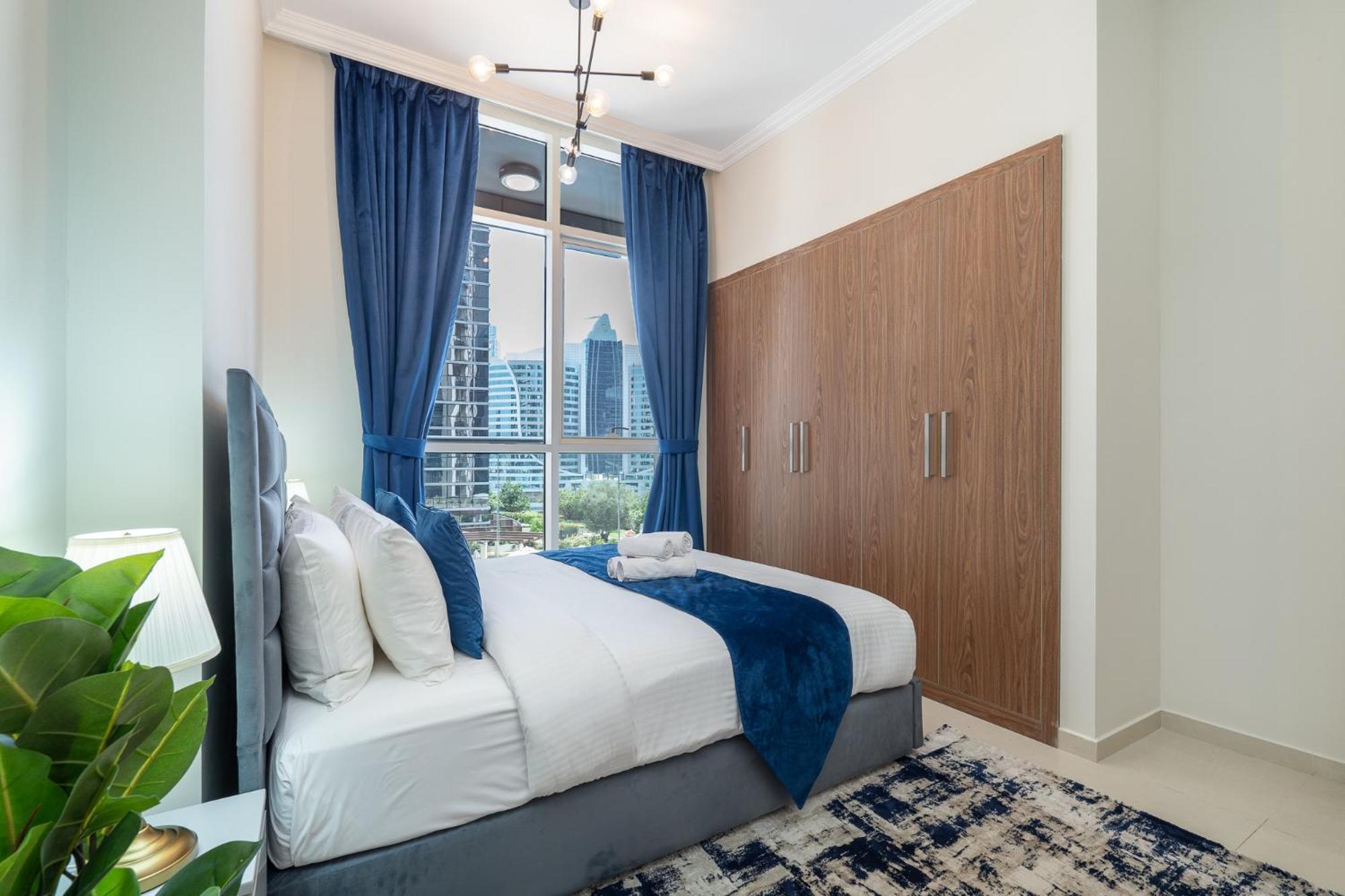 Dunya Tower Luxury And 2 Min Walk To Dubai Mall And Burj Khalifa In Heart Of Downtown Exteriér fotografie