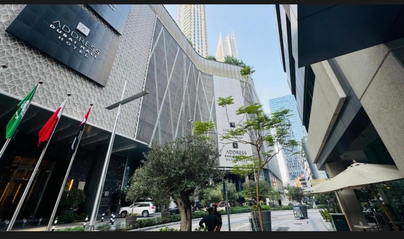 Dunya Tower Luxury And 2 Min Walk To Dubai Mall And Burj Khalifa In Heart Of Downtown Exteriér fotografie